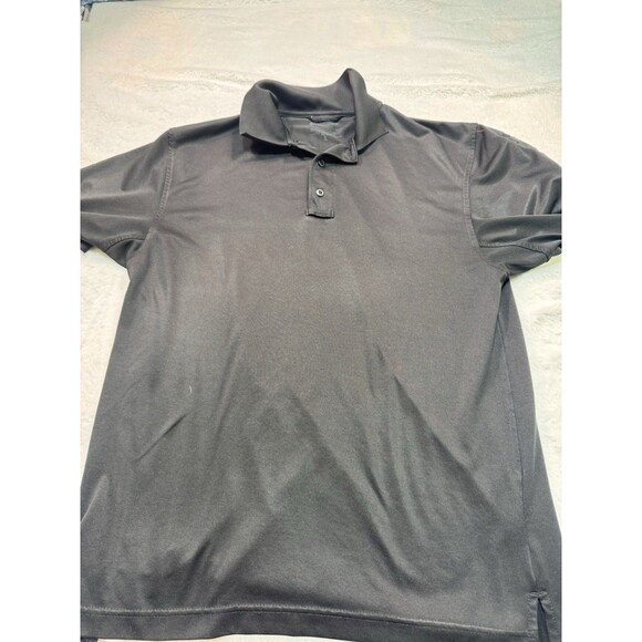 Tru Spec Polo Shirt Large Men's Black Cotton Polyester Blend Short Sleeve‎ - Picture 1 of 10